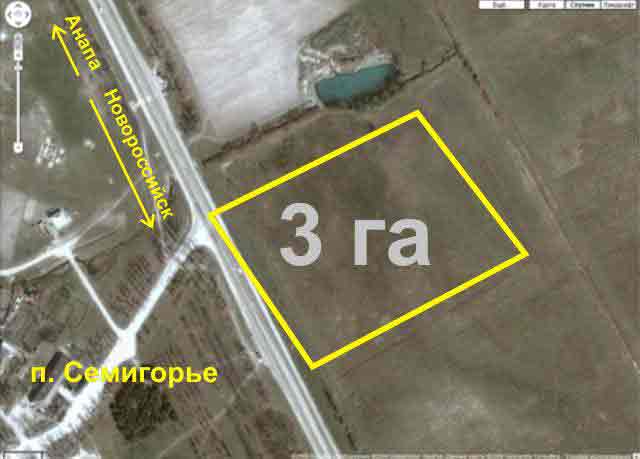 Новороссийск Земельный участок в Новооссийске недалеко от моря